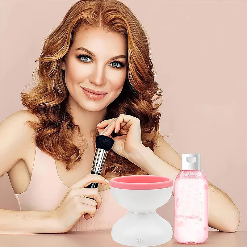 Electric Makeup Brush Cleaner Beauty Tool
