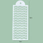 FAIS DU Fondant Cake Mesh Stamps Stencils For DIY Craft Making Wedding Cake Design Plastic Spray Template Cookie Painting Mold