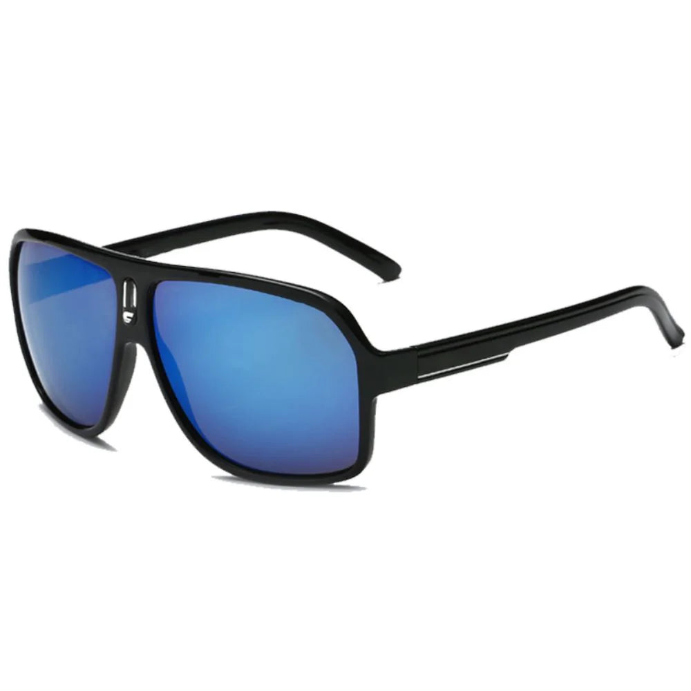 Men's Vintage-Inspired Glasses with Large Curved Frames