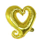 10pcs 18inch Hook Foil Helium Balloons 45x45cm Size Heart Shaped Wedding Valentine's Day Party Decoration Balloons Supplies