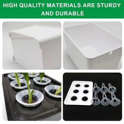 Universal Hydroponic Nursery Pots – Indoor Grower Kit Planting Containers