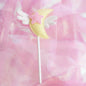 Cute Rabbit Balloon Ornaments Star Happy Birthday Cake Topper Easter Birthday Party Cake Baking Kids