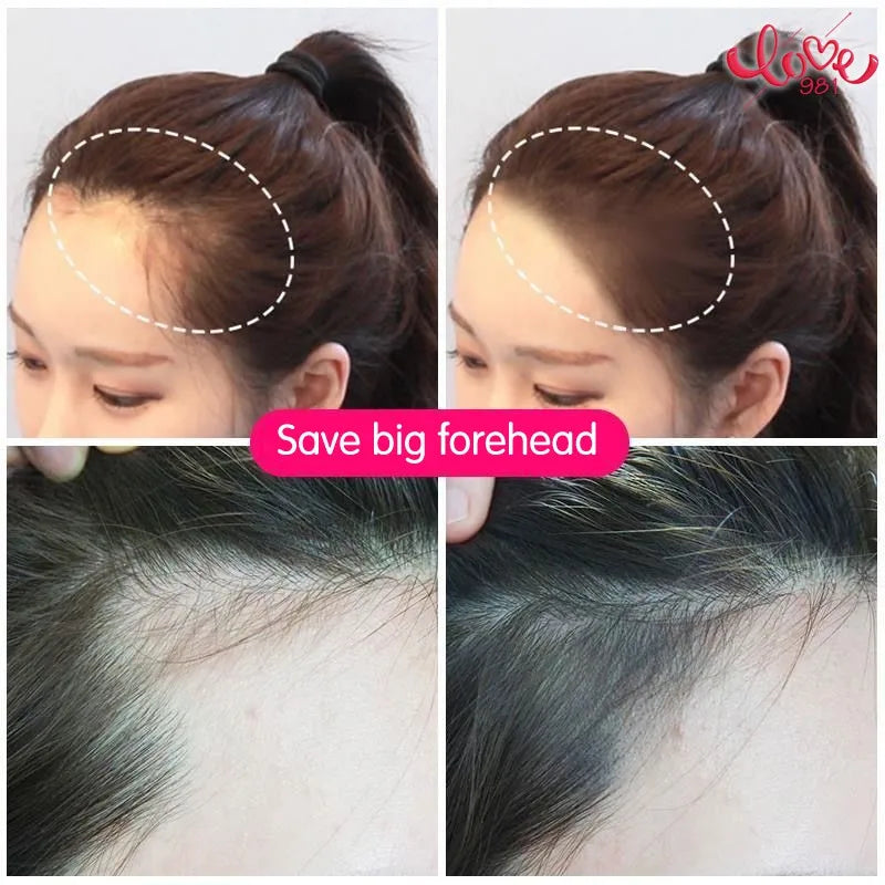 Hairline concealer, black hair root cover, natural instant waterproof hairline shadow powder, cover hair roots