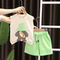 Summer Clothes Children Boys Vest Shorts 2Pcs/Sets