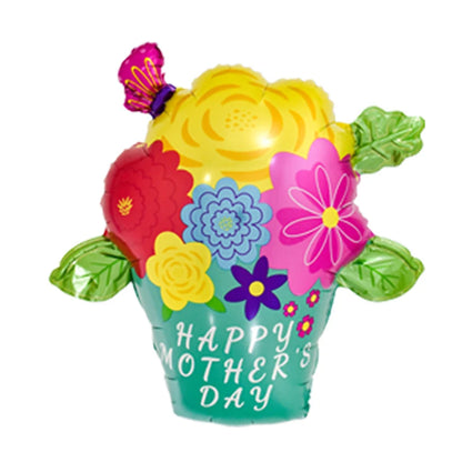 Mother's Day Decorations Balloons I Love You Mom Happy Mother's Day Aluminum Film Balloons Mothers Gifts