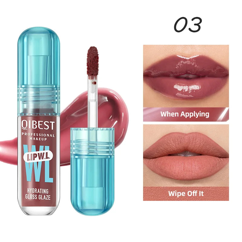 Mirror‑Shine Lip Gloss – Moisturizing, Lightweight, Non‑Greasy & Long‑Lasting Non‑Stick Formula (1pc)