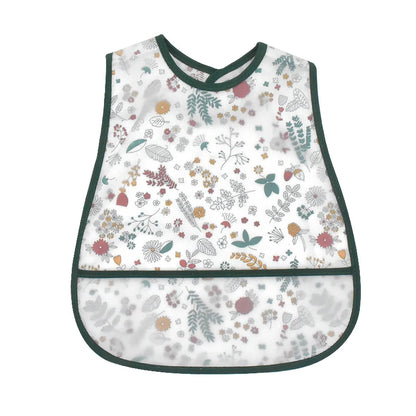 Adjustable Baby Bibs Waterproof Pocket Lunch Feeding Bibs