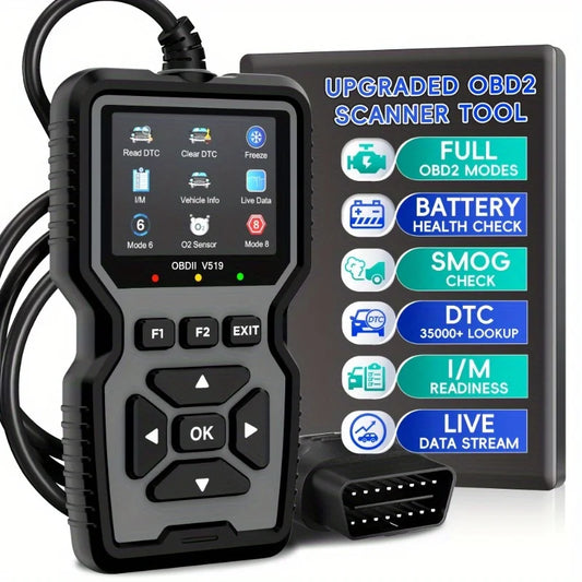 Advanced OBD2 Diagnostic Scanner – Professional Engine Code Reader with Real‑Time Data & Reset Functions