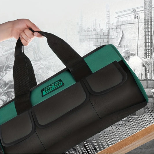 13 Inch Tool Bag Electrician Multifunctional Strong Durable Oxford Thickened Woodworking Storage Portable Handheld Bag