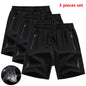 Men’s 3‑Pack Quick‑Dry Running Shorts – Gym, Training & Summer Sports