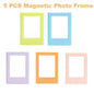 3‑Inch Magnetic Photo Frames for Instax Mini & Polaroid Pictures (5/10‑Pack)