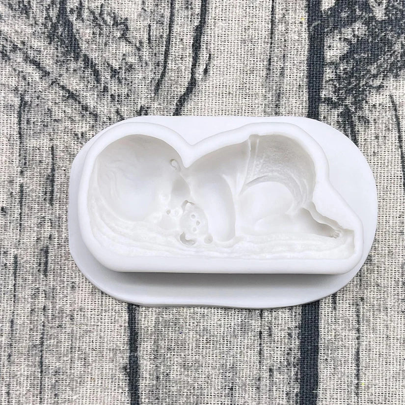 Baby-Themed Silicone Sugarcraft Mold – Fondant, Resin & Cupcake Decorating Tool