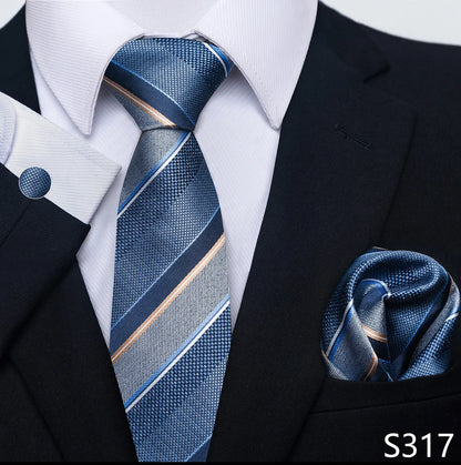 8 cm Tie Pocket Squares Necktie  Set