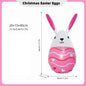 35/40cm Easter Rabbit Eggs Ballon PVC Children Inflated Ballon Garden Home Decoration Outdoor Kid Toys Ornament