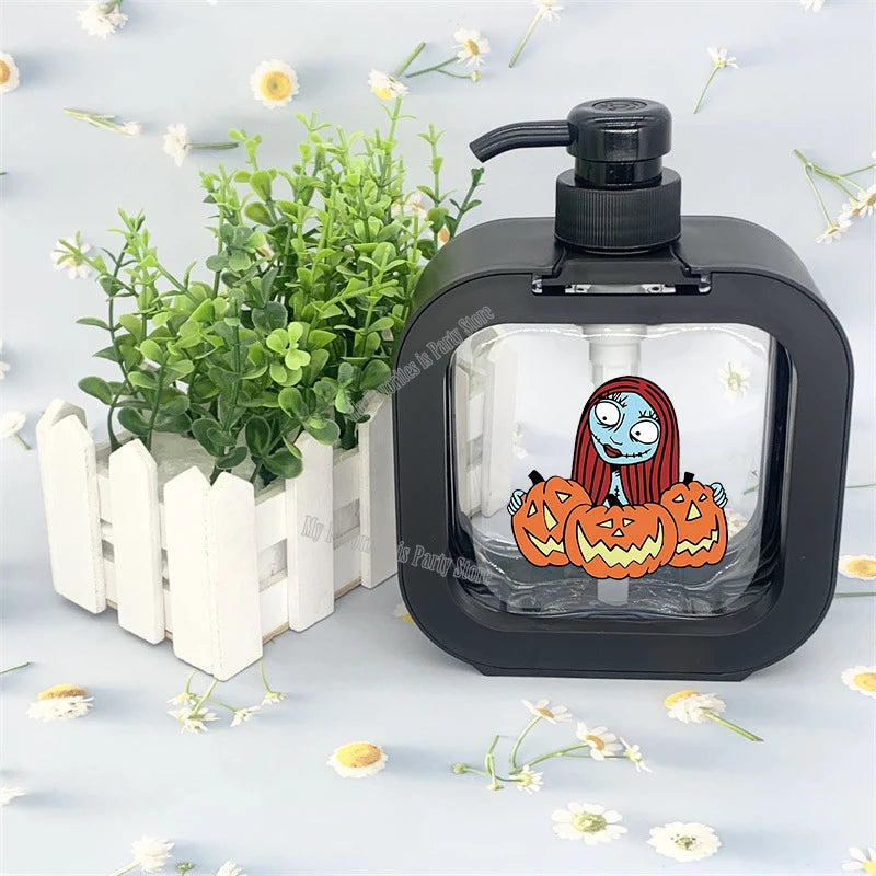 Nightmare Before Christmas Soap Dispenser Liquid Lotion Hand Pump Soap Dispenser Refillable Shampoo Bottle Hand Soap Dispenser