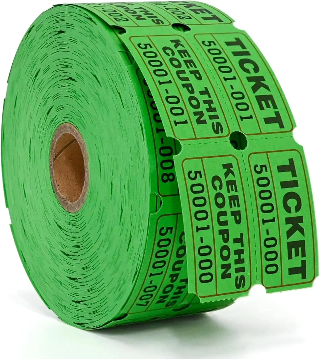 L LIKED Raffle Tickets Double Rolls 1000 per Roll 50/50 Raffle Tickets for Events, Entry, Class Reward, Prizes