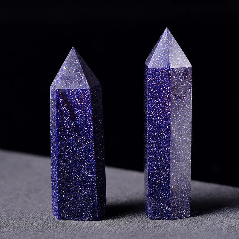 Natural Stone and Crystals Point Wand Rose Quartz Amethyst Home Decoration Mineral Stones Crafts