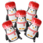 5pcs Christmas Foil Helium Balloon Santa Snowman Penguin Candy Merry Christmas Theme Party Decoration Air Globos Kids Gifts