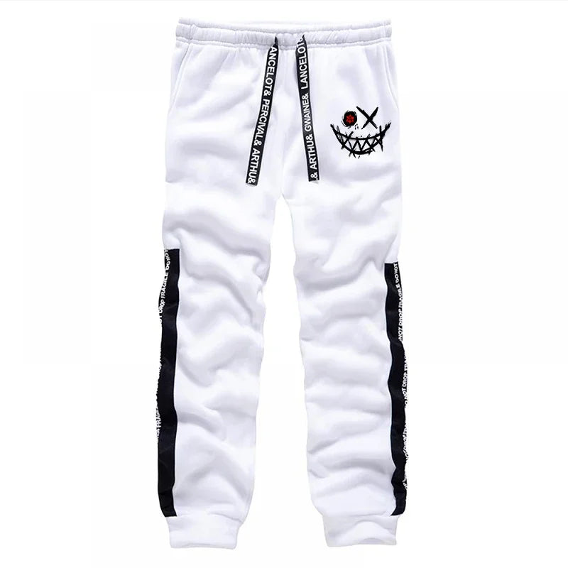 Mens Tracksuit Printed Single Piece Sweatshirts Sweatpants Casual Hoodie Pants Outdoors