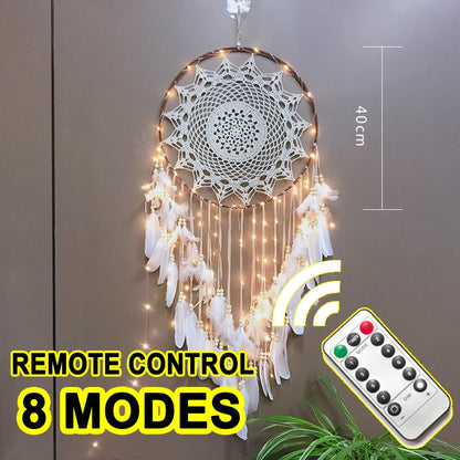 big dream catcher hanging/light decoration nordic decoration home girls room/nursery/kids decor dreamcatcher children room new 5