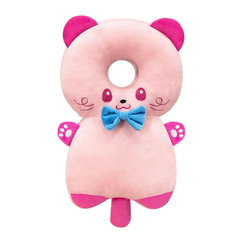 Newborn Headrest Security Pillows Backpack Toddler Baby Head Fall Protection Pad Cushion Cartoon Soft Security Pillows Backpack