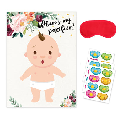 Baby Shower Party Baby Sticker Game Gender Reveal Party Atmosphere Game Props Baby Gender Reveal Party