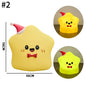 Cute Mini Panda Night Light LED Sleeping Animals Lamp Capybara Rabbit Lamp for Home Desktop Orname nParty Favors Gift