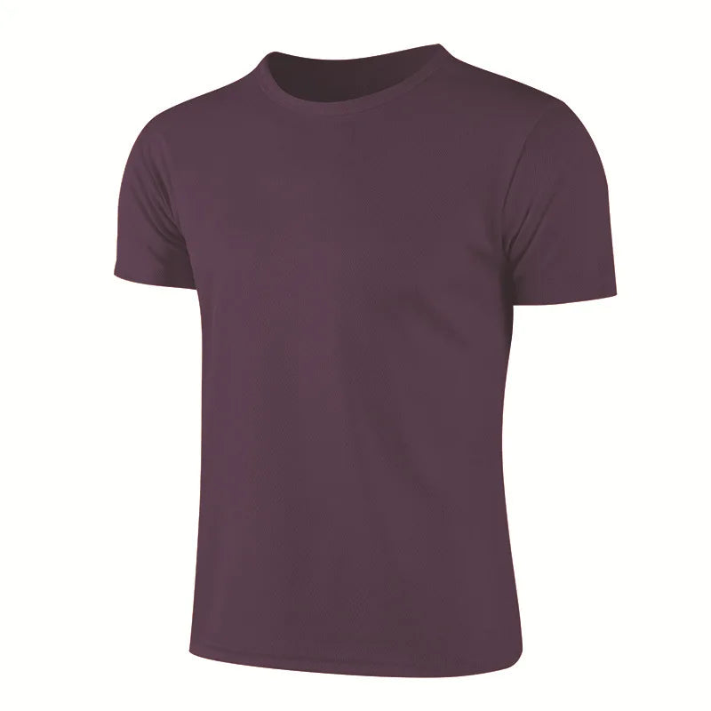 Running Shirts Soccer Shirts Men's Jersey Sportswear Mens Jogging T-Shirts Quick Dry Compression Sport T-Shirt Fitness Gym