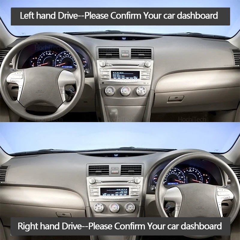 Accessories Auto Dashboard Cover Dash Mat Board Pad Carpet Dashmat Anti-UV Mats For Toyota Camry Sedan SE XLE XV40 2007~2011