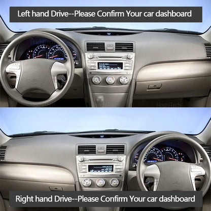 Accessories Auto Dashboard Cover Dash Mat Board Pad Carpet Dashmat Anti-UV Mats For Toyota Camry Sedan SE XLE XV40 2007~2011