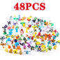 144pcs Pokemon Pikachu Action Figure Toys Mini Figures Model Toy Pikachu Anime Kids Doll Birthday Christmas Gifts