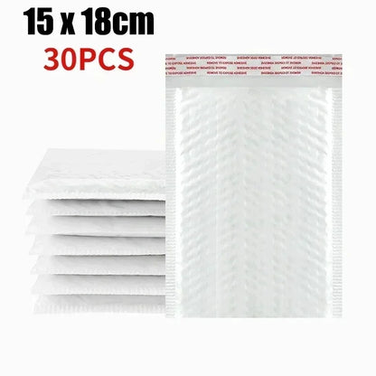 50-10Pack Bubble Envelopes Bag Pearlescent Film Waterproof Bubble Bag Packaging Express Self-Seal Goods Business Mailing Package