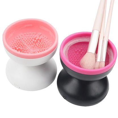 Electric Makeup Brush Cleaner Beauty Tool