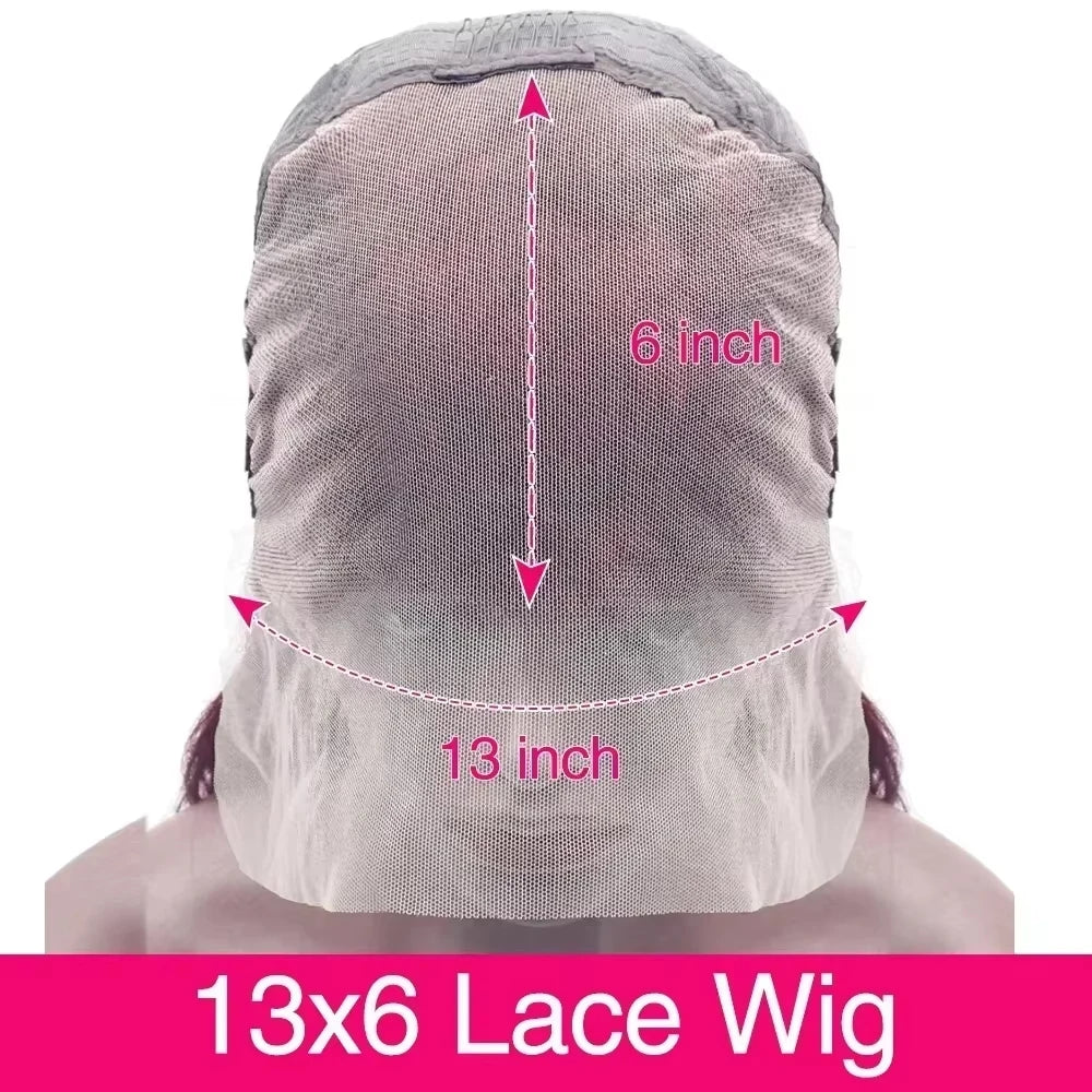 220 Density 13x6 Hd Lace Front Wig 40 Inch 99J Burgundy Hd Transparent 13x4 Body Wave Human Hair Lace Frontal Wig for Women