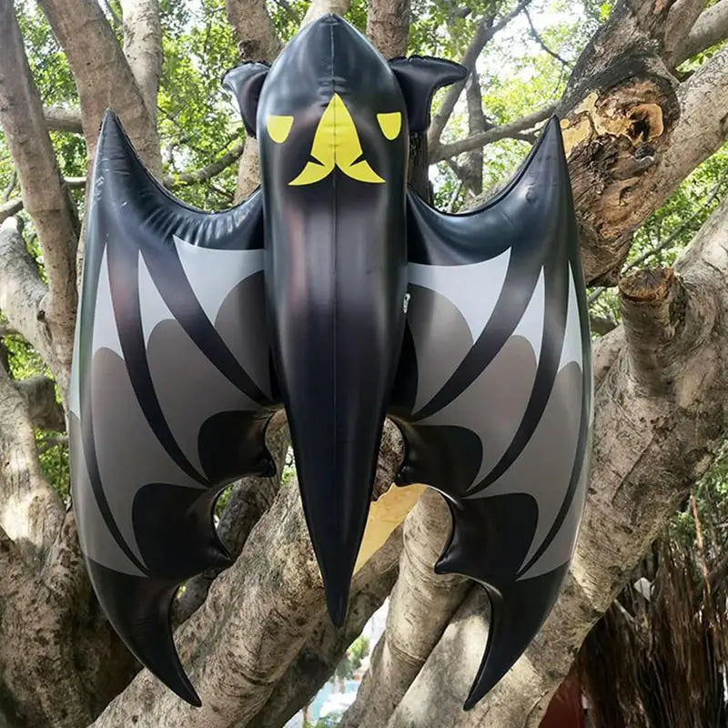 Inflatable Halloween Decorations Indoor Outdoor Blow Up Bat Spooky Outdoor Holiday Blow Up Bat For Garden Terrace