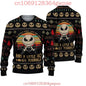 Jack Skellington and Sally Ugly Sweater Men's Women's Tops The Nightmare Before Christmas Ugly Christmas Sweater