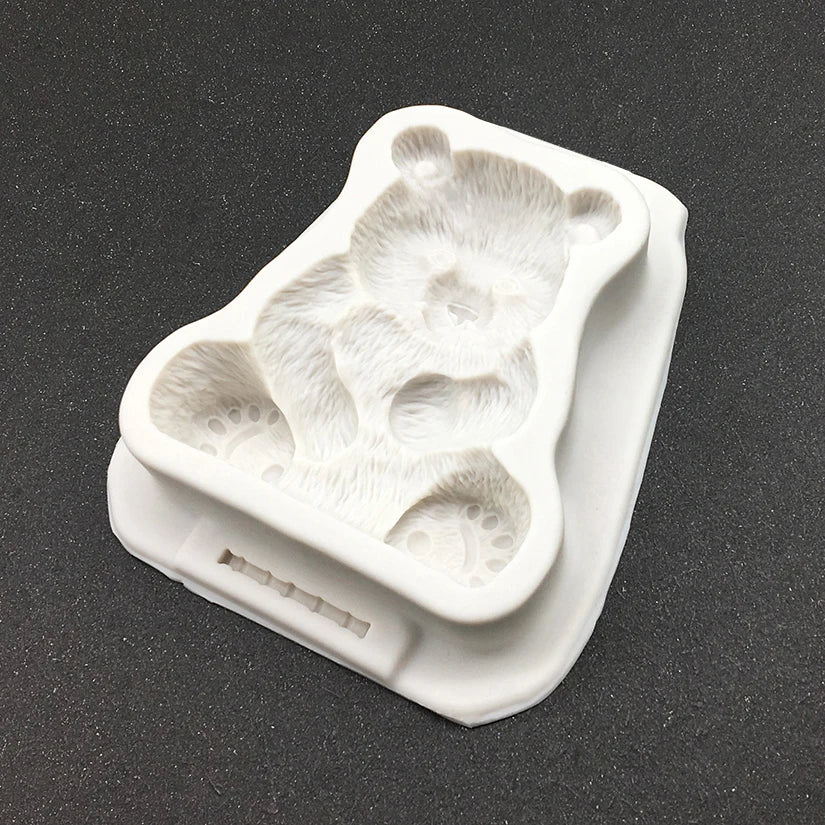 Panda Bamboo Silicone Mold Sugarcraft Chocolate Cupcake Baking Mold Fondant Cake Decorating Tools
