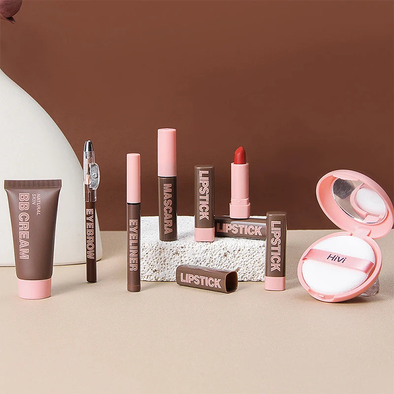 Makeup Gift Box HiVi  – Limited Lipstick & Powder Set