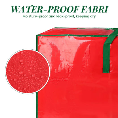 9ft Extra-Large Christmas Tree Storage Bag - Waterproof Durable PVC With Dual Zipper & Sturdy Handles | 24-hour Shipping