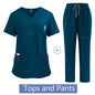 Medical Uniform Scrub Hospital Working Scrubs Set Wholesale Nursing Scrub Uniforms Women Healthcare Pharmacy Clinic Work Clothes