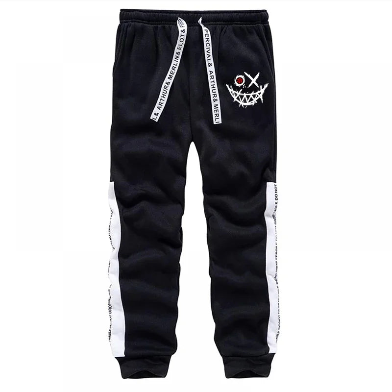 Mens Tracksuit Printed Single Piece Sweatshirts Sweatpants Casual Hoodie Pants Outdoors