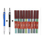 Mechanical Sketch Pencil 2.0mm – Includes 36‑Color Drawing Leads & Replacement Lead Set