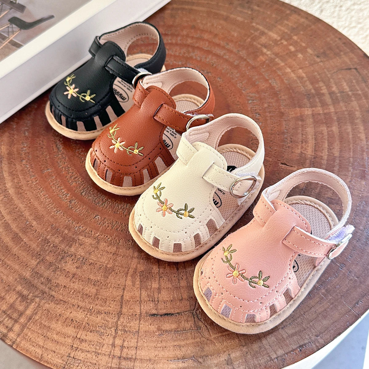 Infant Summer Sandals – Soft‑Sole Baby First Walkers