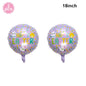 Easter Bunny Foil Balloon Cute Rabbit Chicken Egg Cartoon Carrot Foil Balloon Kids Happy Easter Gift Girl Baby Shower Decoration