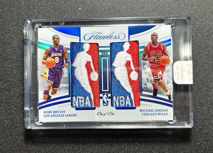PANINI LOGOMAN Doncic Curry Wembanyama James Irving Davis Jordan Kobe DIY Real material collection card bricks holiday gifts