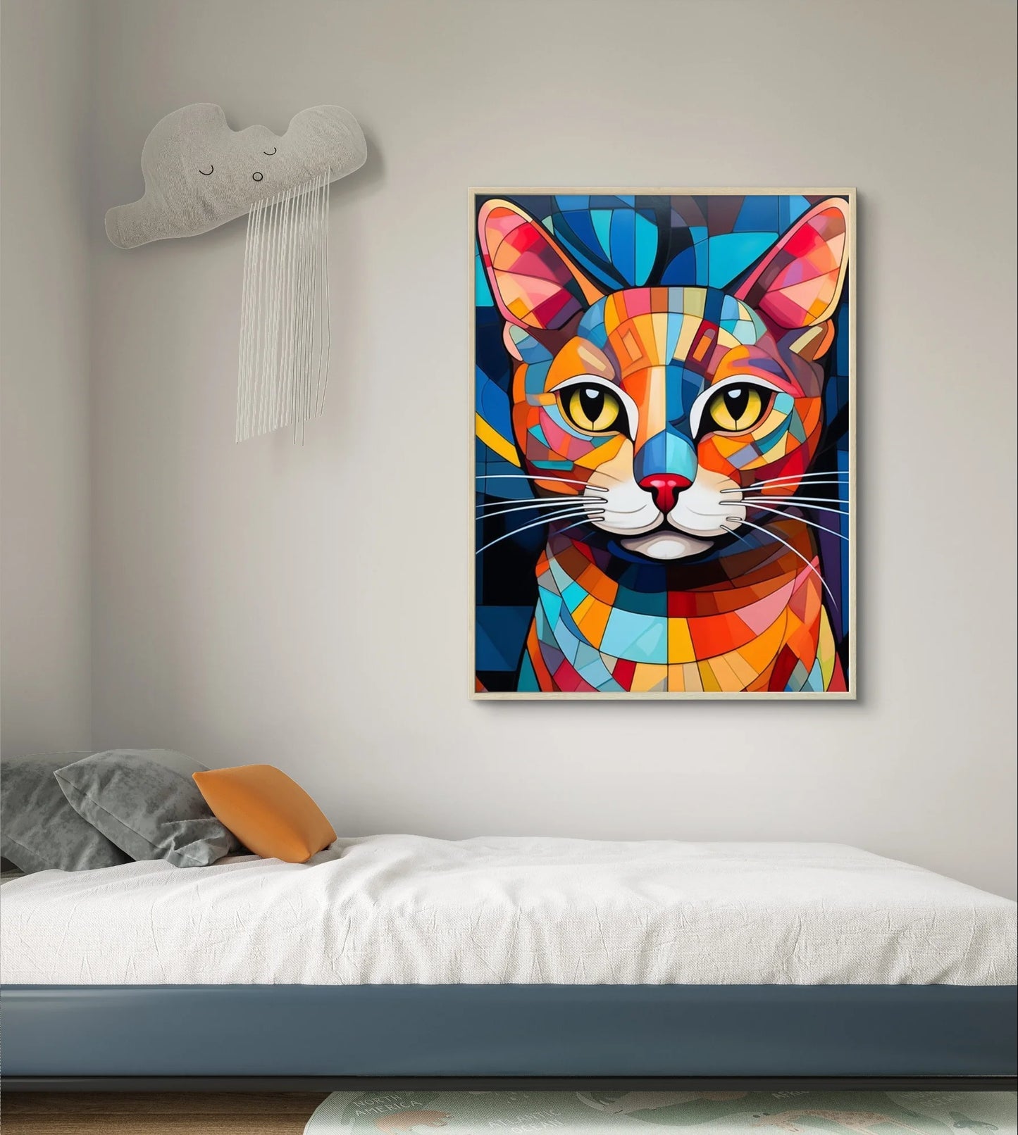Abstract Pearl Girl Diamond Art – DIY Diamond Painting Mosaic, Handmade Embroidery Wall Décor