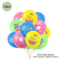 Happy Easter Party Decorations – Bunny & Egg Paper Plates with Cute White Rabbit and Carrot Foil Balloons, Kids Party Supplies & Favors