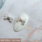 10pcs/lot Luxury No Fading Bow Butterfly Arc Nail Art Parts Zircon Crystal Manicure Nails Accesorios Supplies Decorations Charms