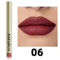 20 colors sexy long lasting velvet matte lip gloss liquid lipstick lip makeup red pink brown nonstick cup waterproof lip glaze