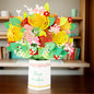 3D Pop Up Flower Greeting Cards Wedding Card Anniversary Thanksgiving Valentines Day Birthday Gift Thank You Card Handmade Cards